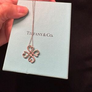 Tiffany and Co silver necklace